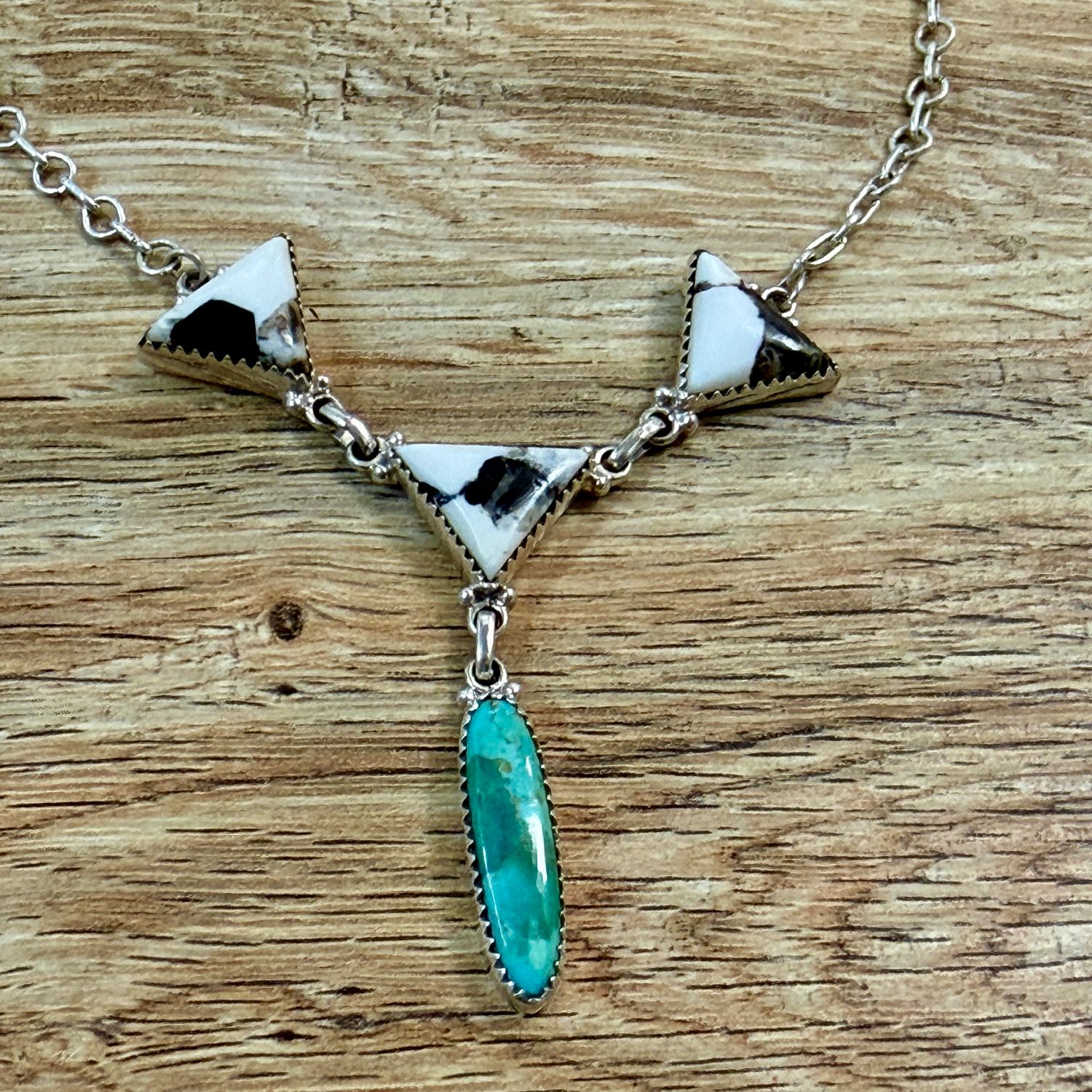 White Buffalo Turquoise Cuff