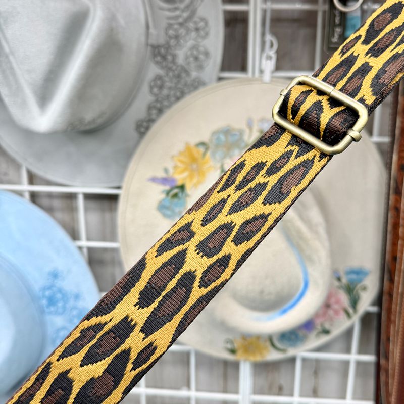 Leopard Guitar/Purse Strap
