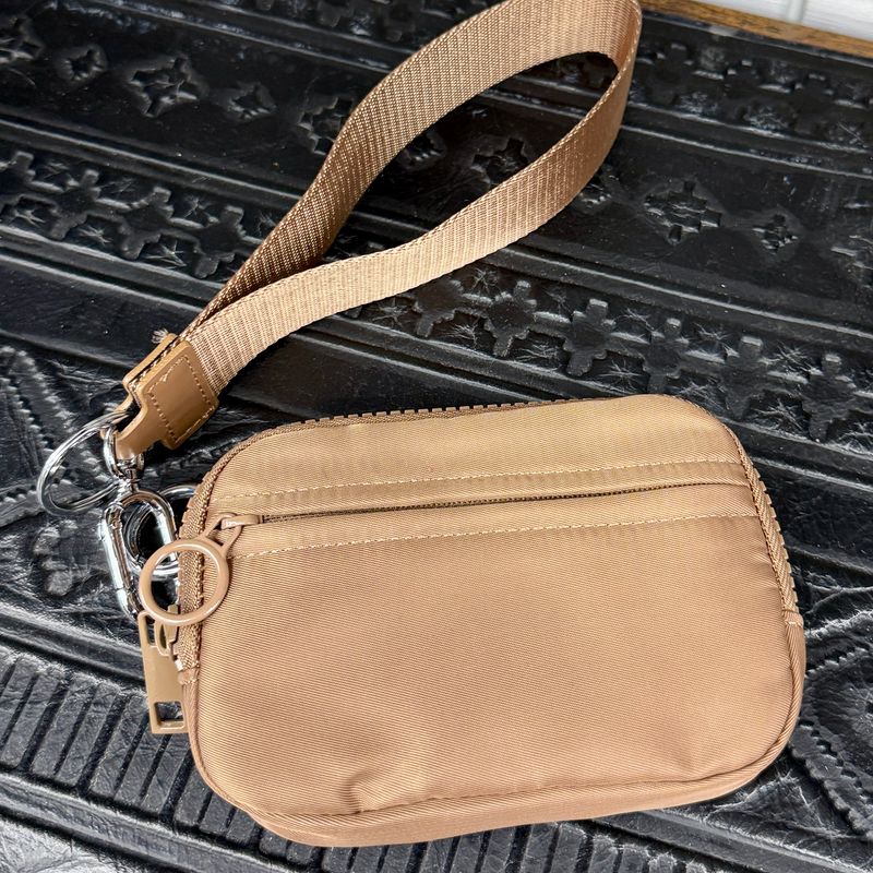 Caramel Wristlet Wallet 