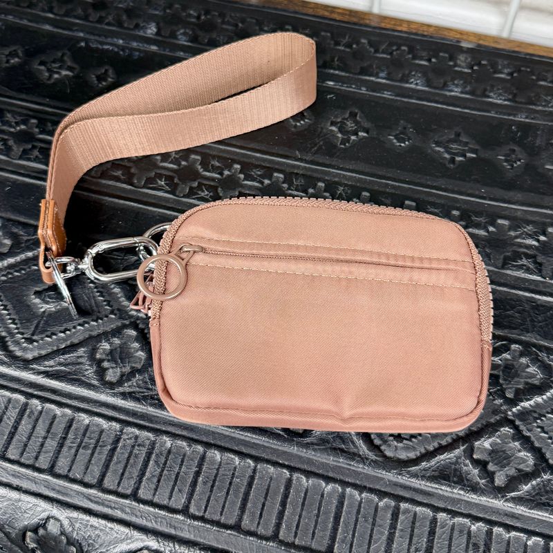Mocha Wristlet Wallet