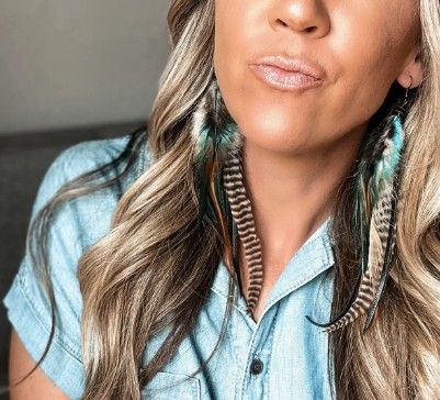 Willow Creek Feather Earrings