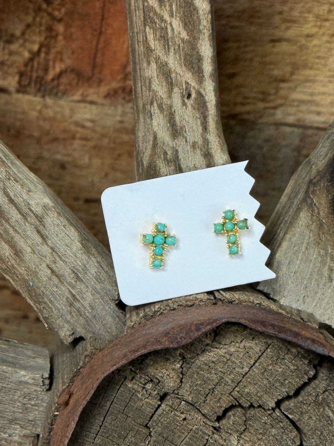 Cross Your Heart Studs
