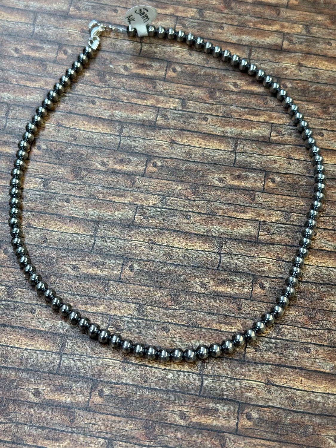 18” 3mm Sterling Pearl Necklace