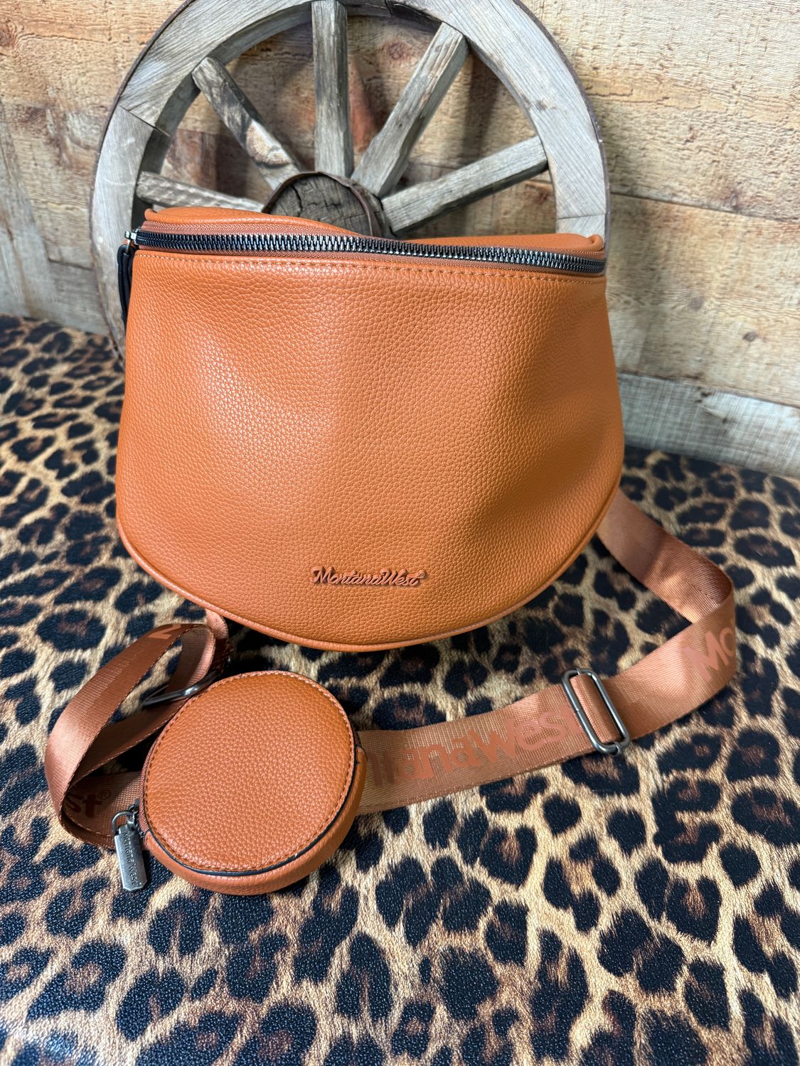 Brown Crossbody Bum Bag 