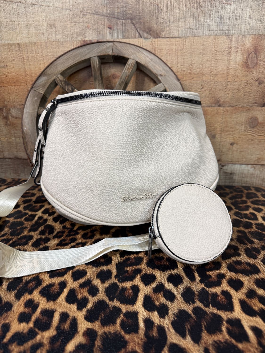 Beige Crossbody Bum Bag