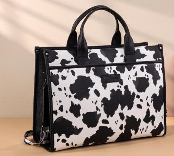 Black Cow Briefcase