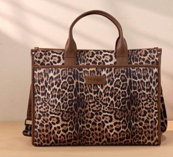 Leopard Briefcase