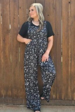Paisley Jumpsuit -Small