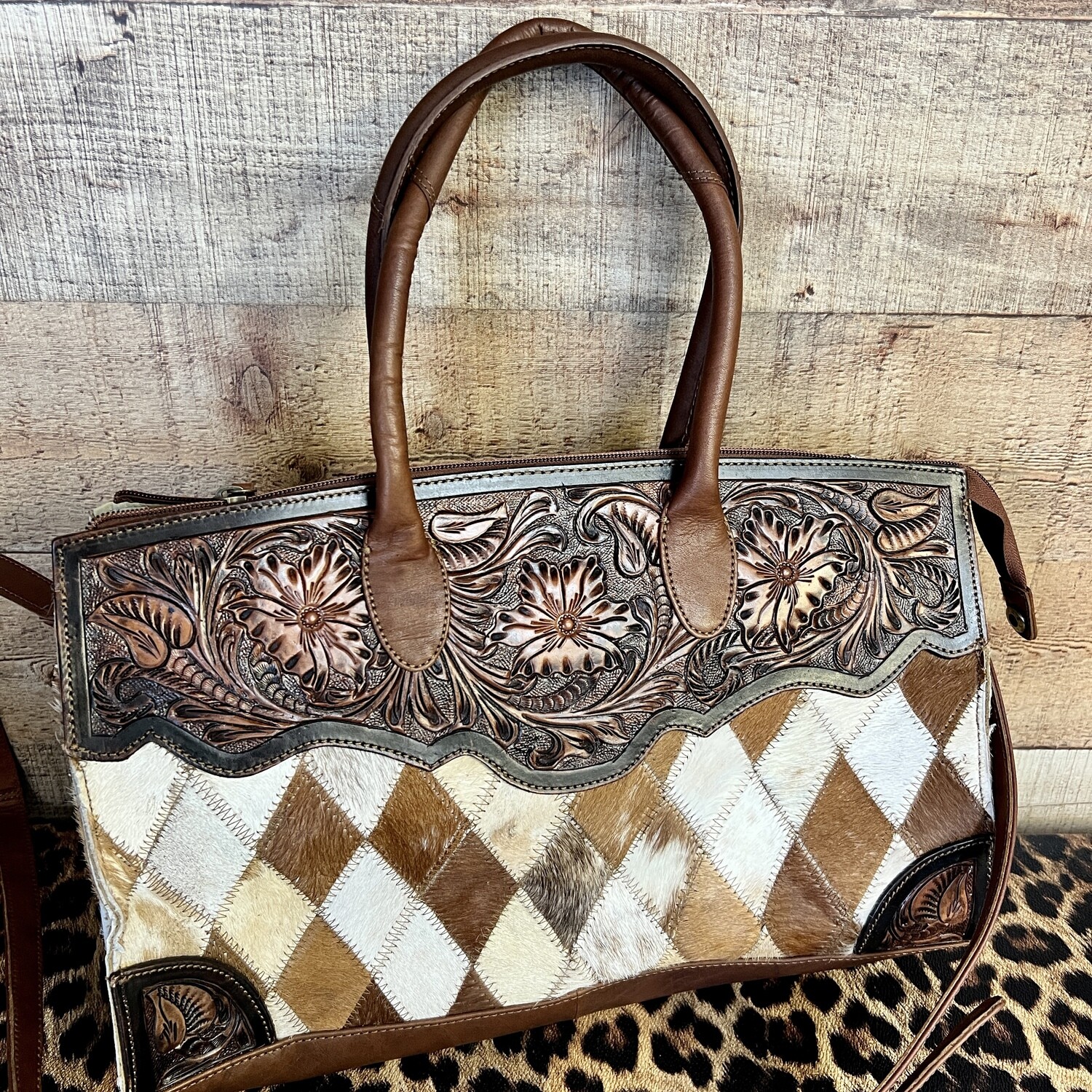 Diamond Cowhide American Darling Bag Conceal Carry