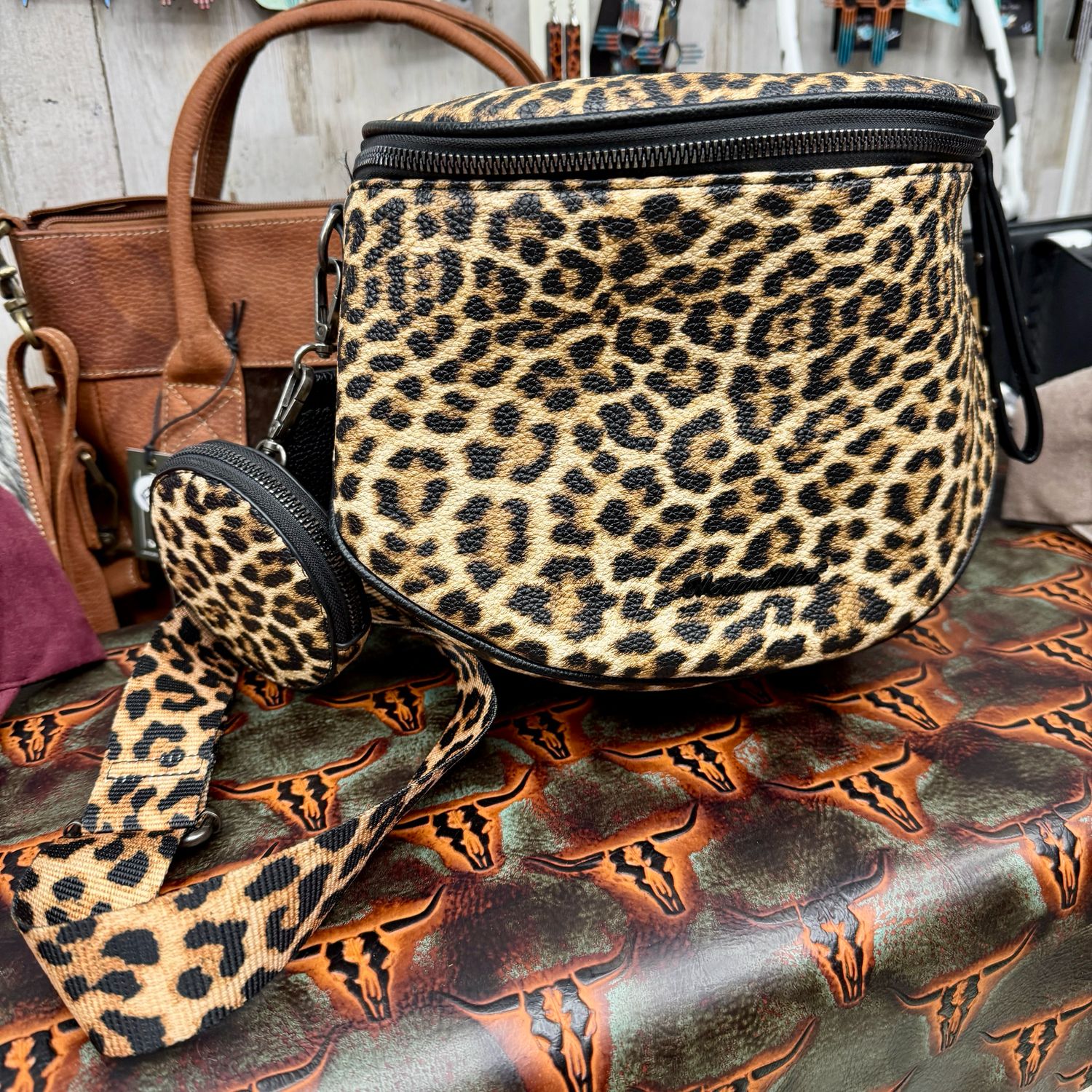 Leopard Crossbody Bum Bag