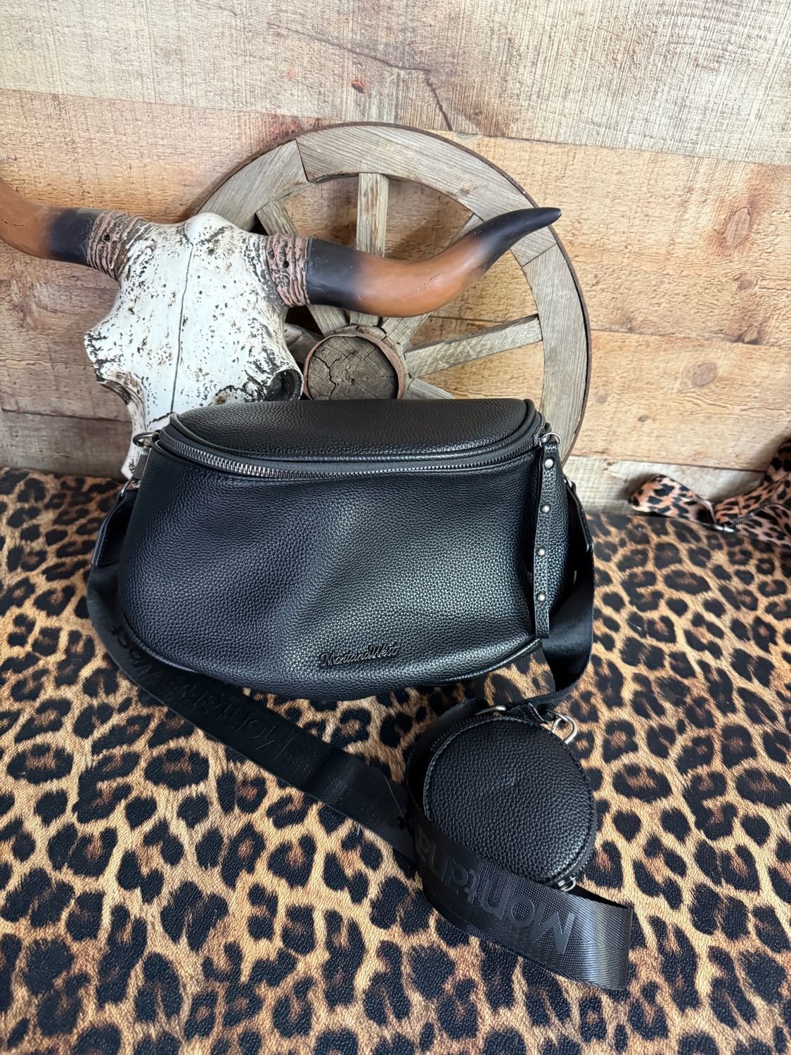 Black Crossbody Bum Bag 