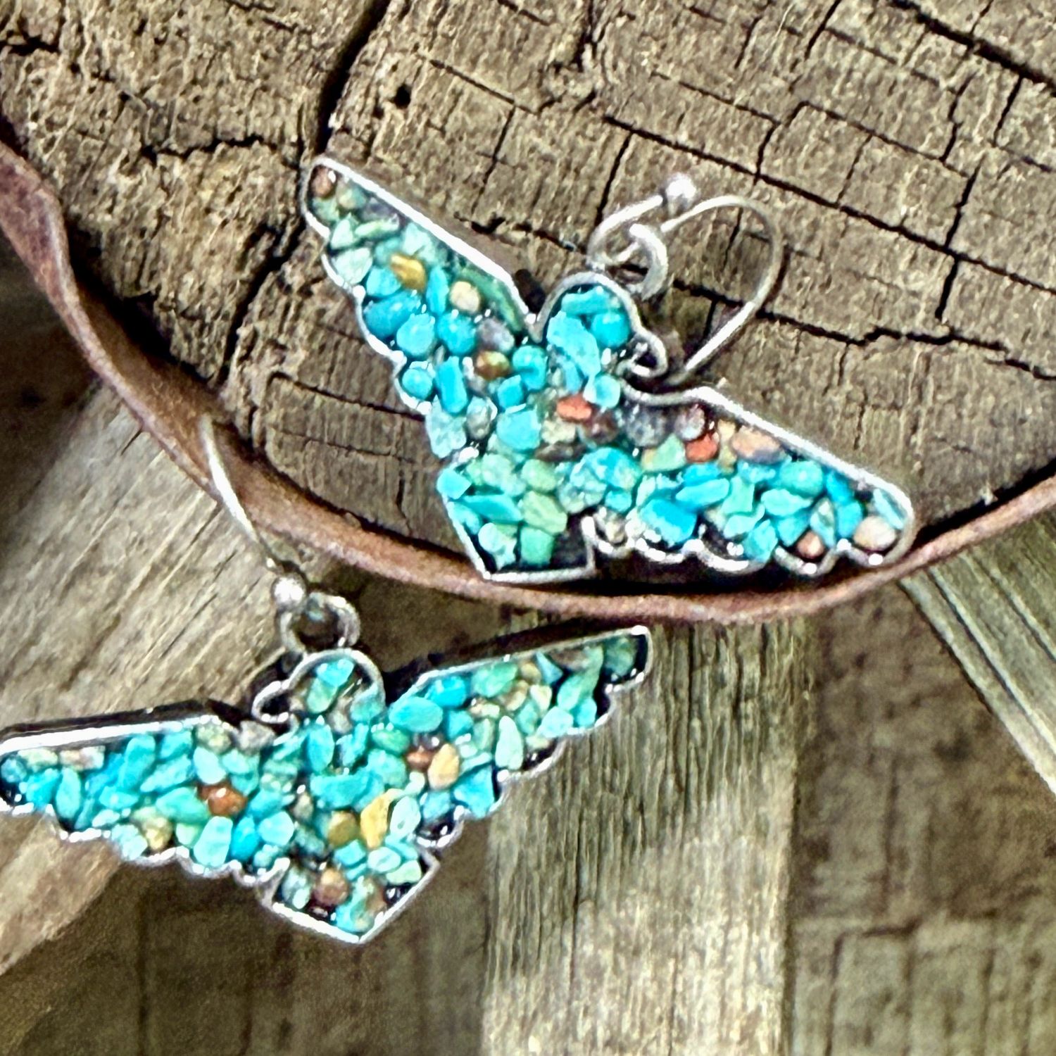 Thunderbird Turquoise Fashion Earrings