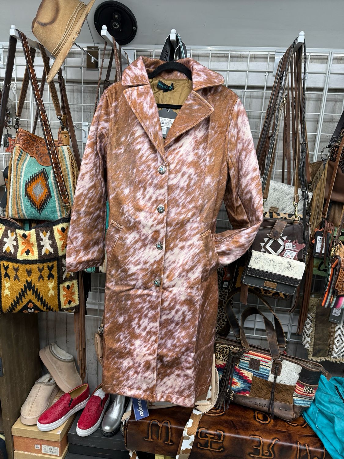 Cows Come Home Long Jacket -Medium