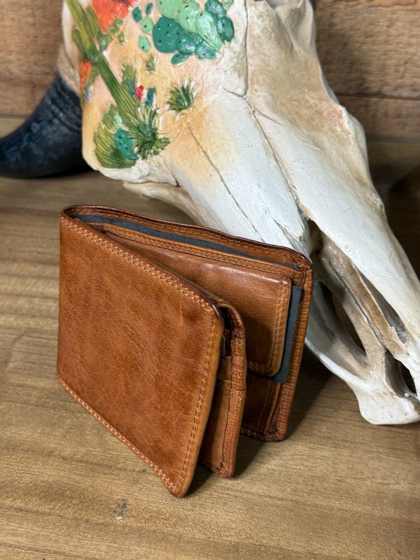 Spaghetti Western Genuine Leather Men’s Wallet