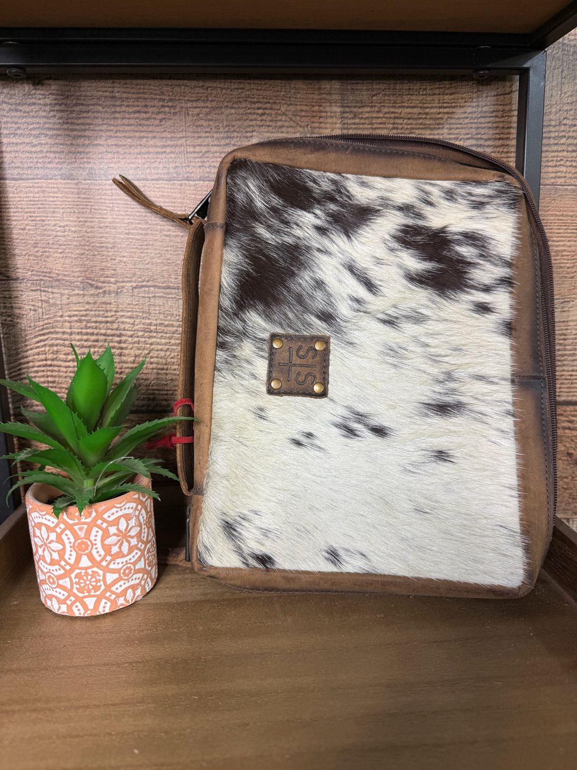 Cowhide Bible Case by sTs