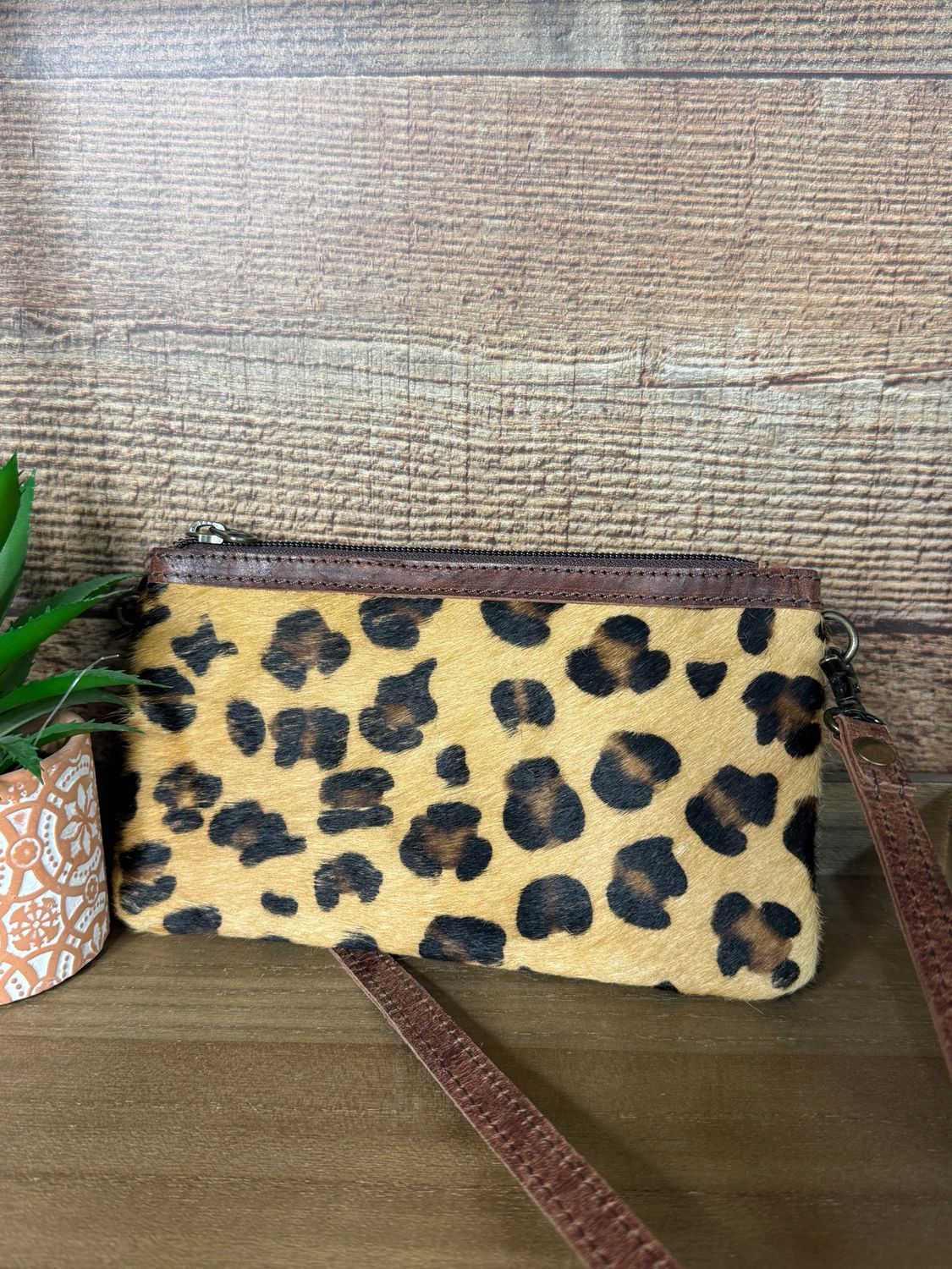 American Darling Leopard Hide Small Crossbody