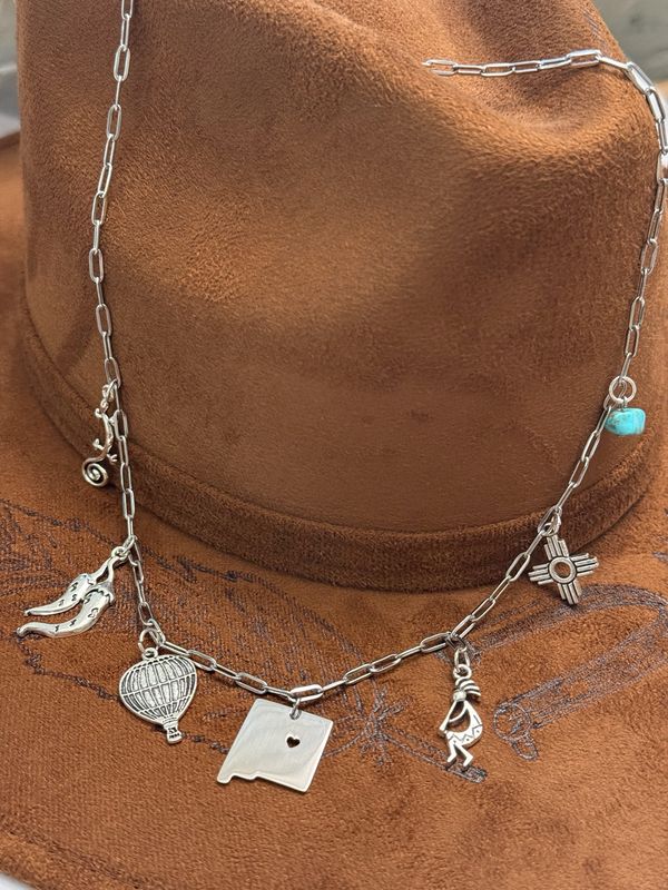 New Mexico Charm Necklace