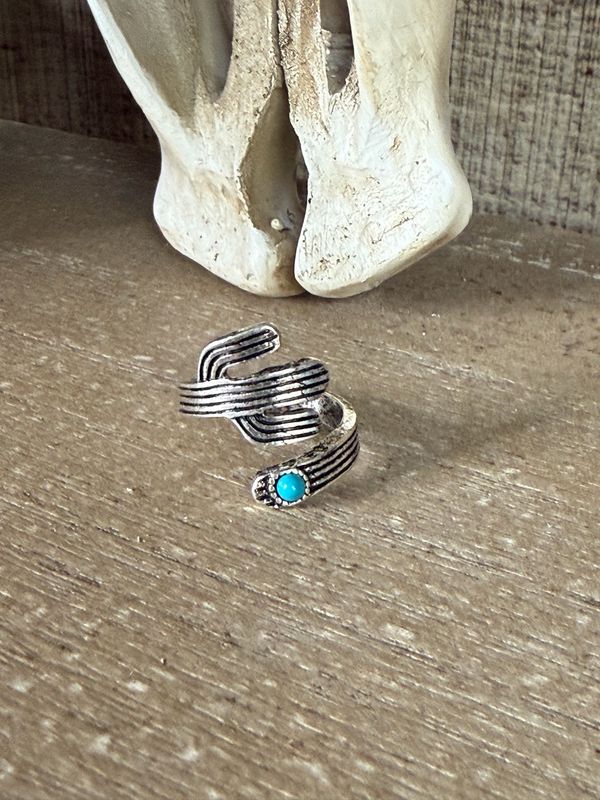 Cactus Cuff Ring