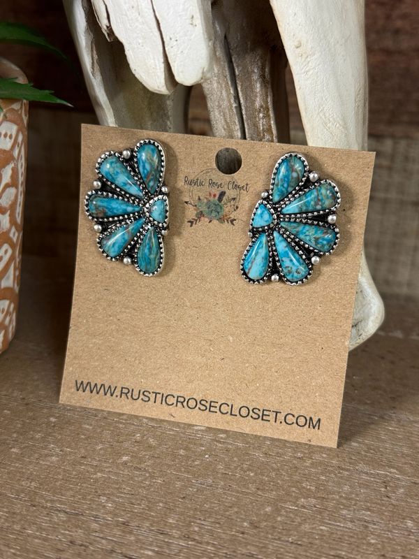 Western squash stud Earrings