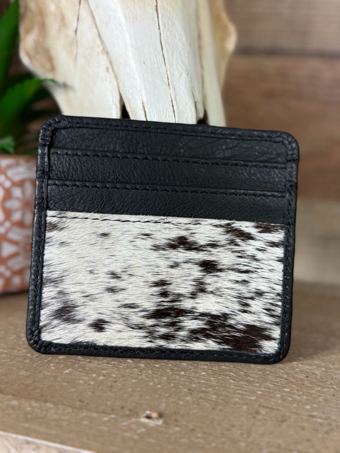 Cowhide Leather Card Holder