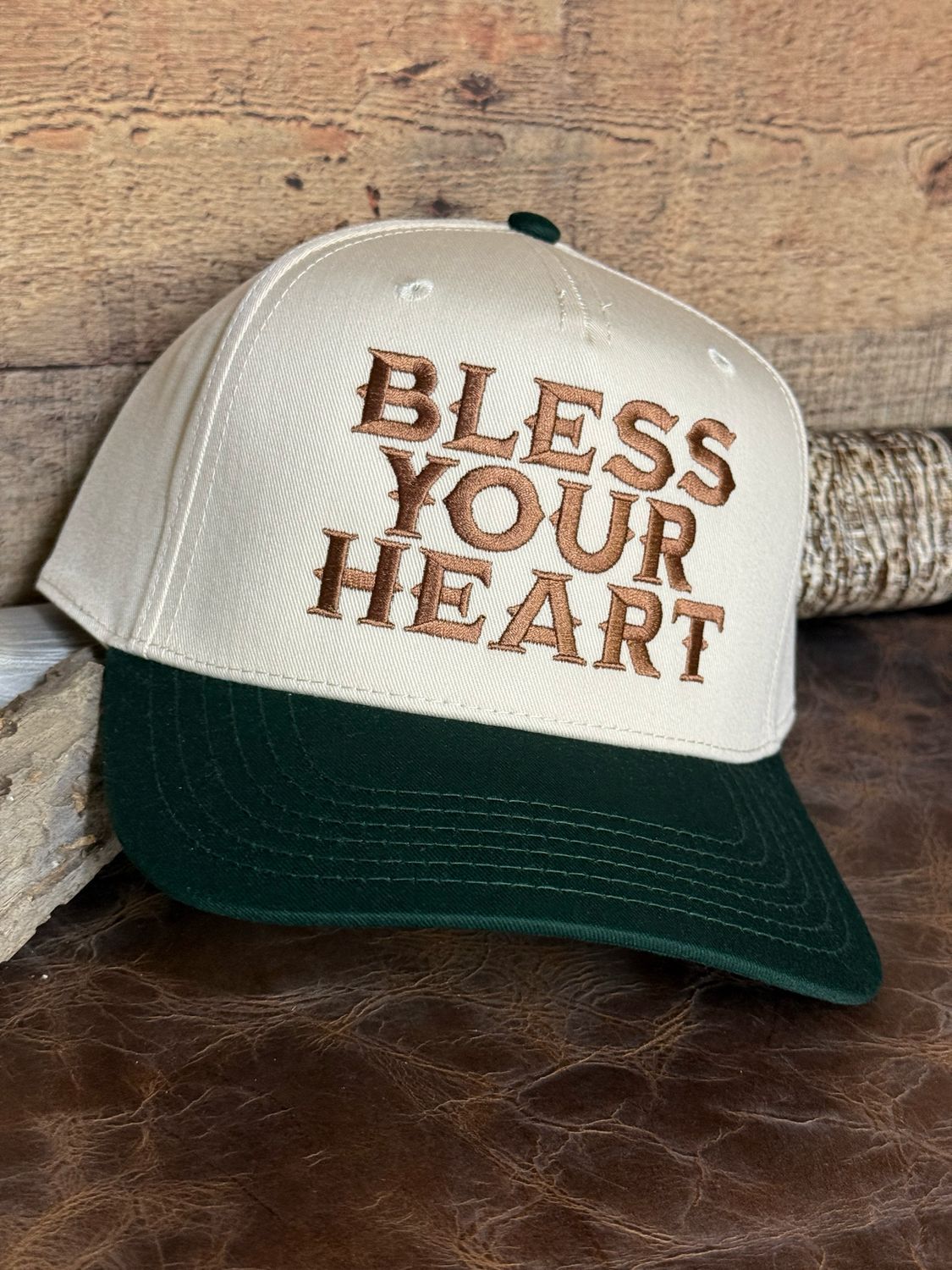 Bless Your Heart Embroidered Trucker Hat