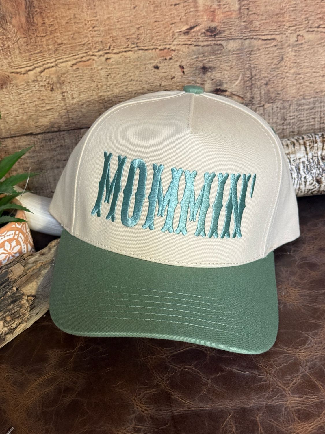 Mommin’ Embroidered Trucker Hat