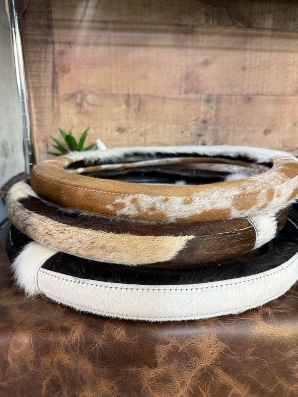 Genuine Cowhide Steering Wheel Covers