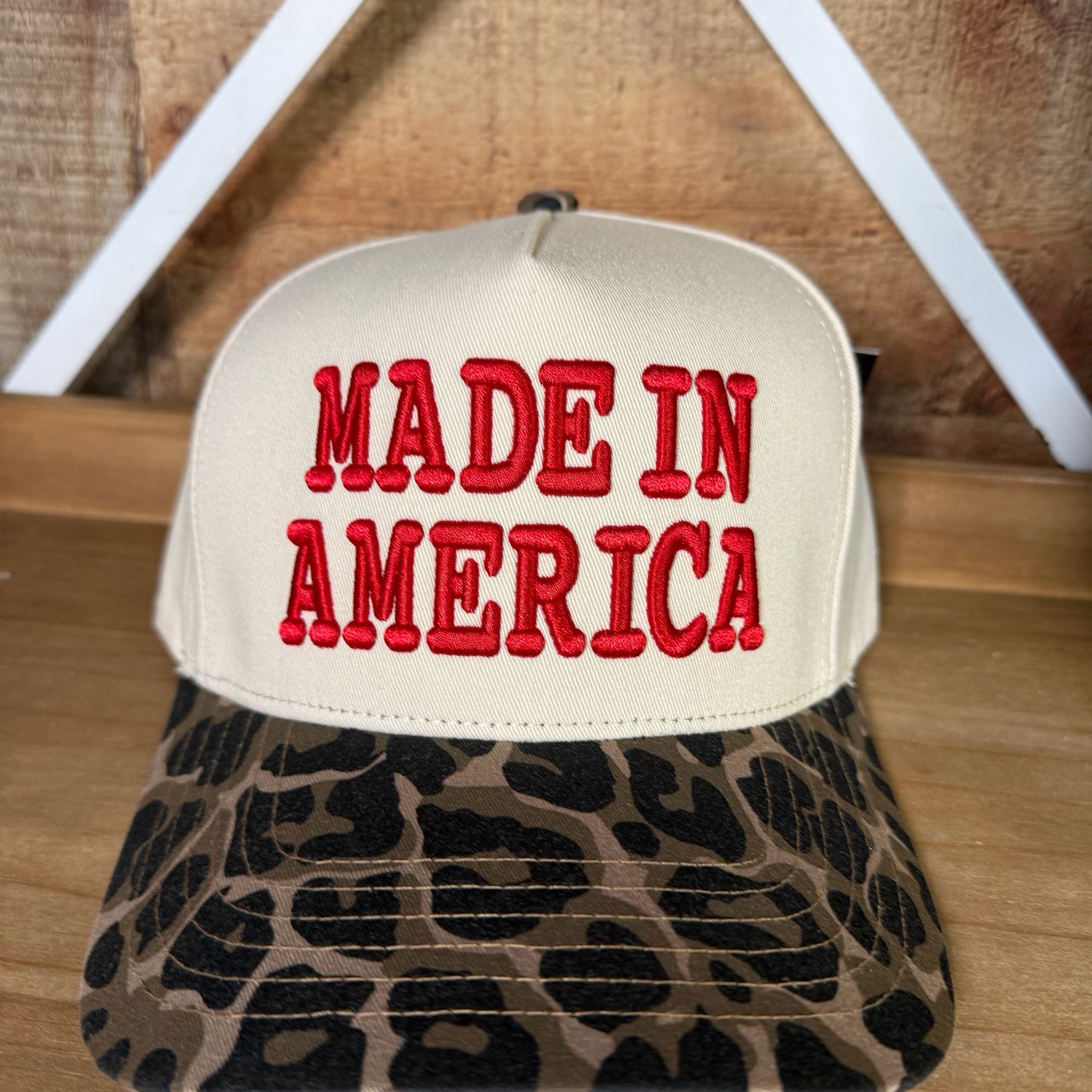 Made In America Embroidered Trucker Hat