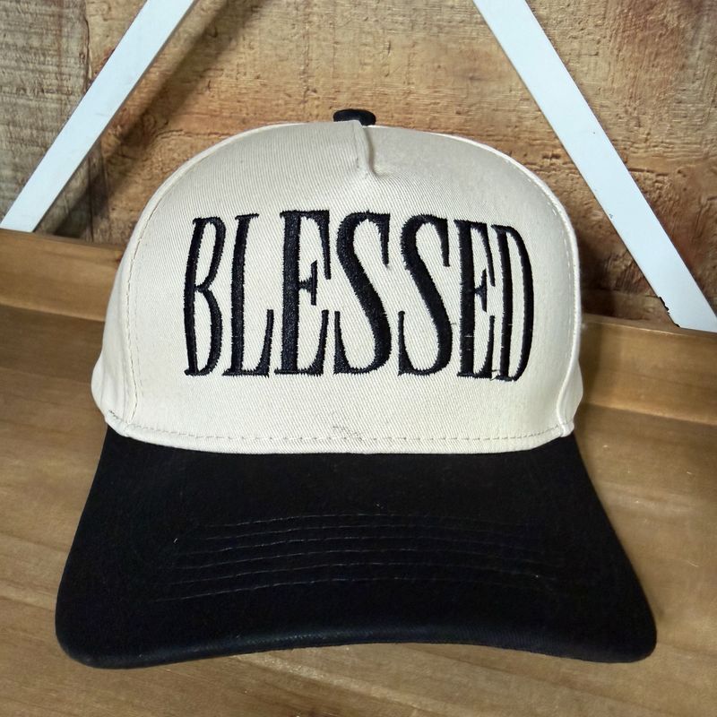 Blessed Embroidered Trucker Hat