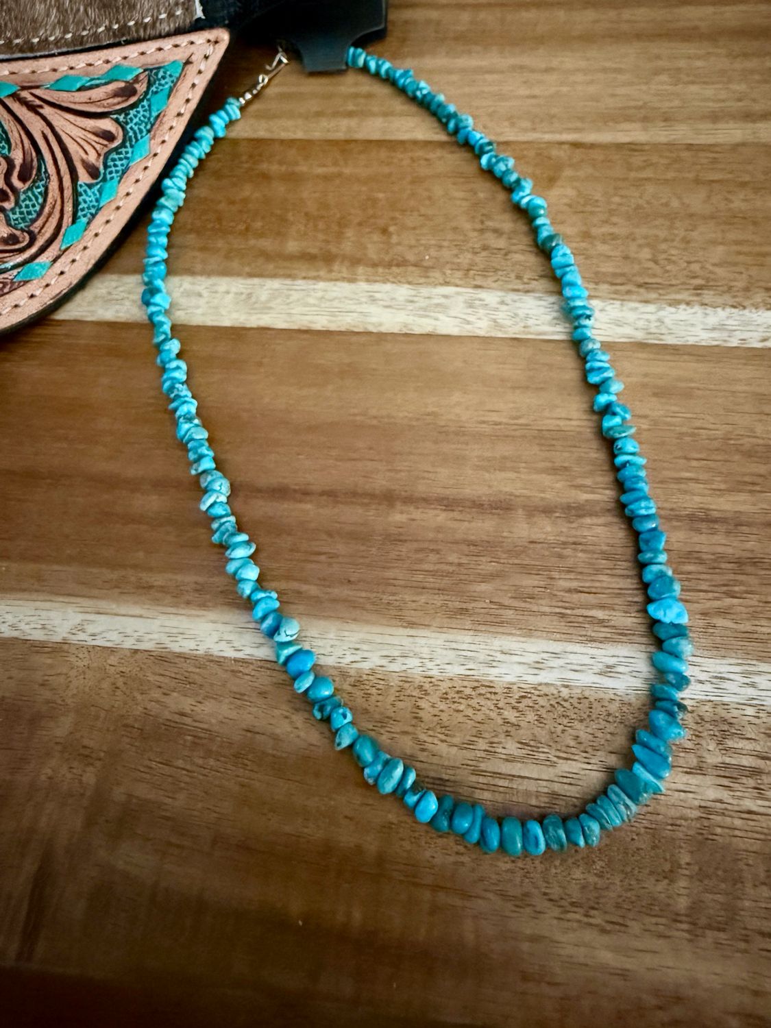 Turquoise Royston Nugget Necklace