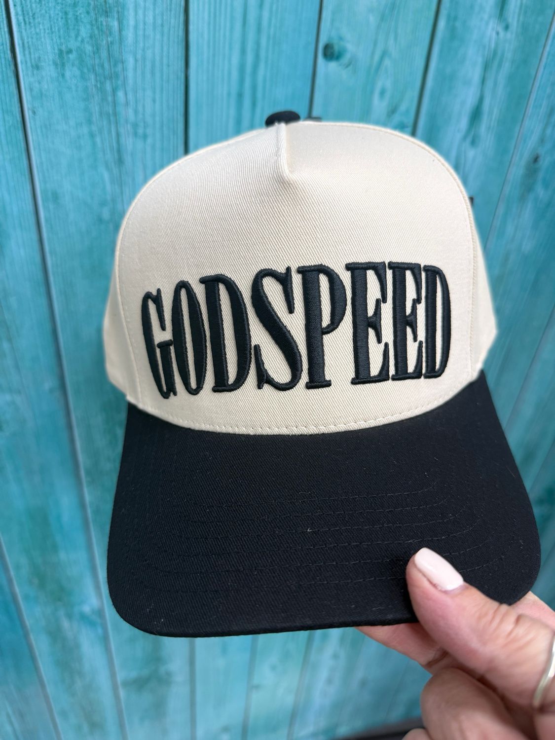 Godspeed Black Embroidered Trucker Hat