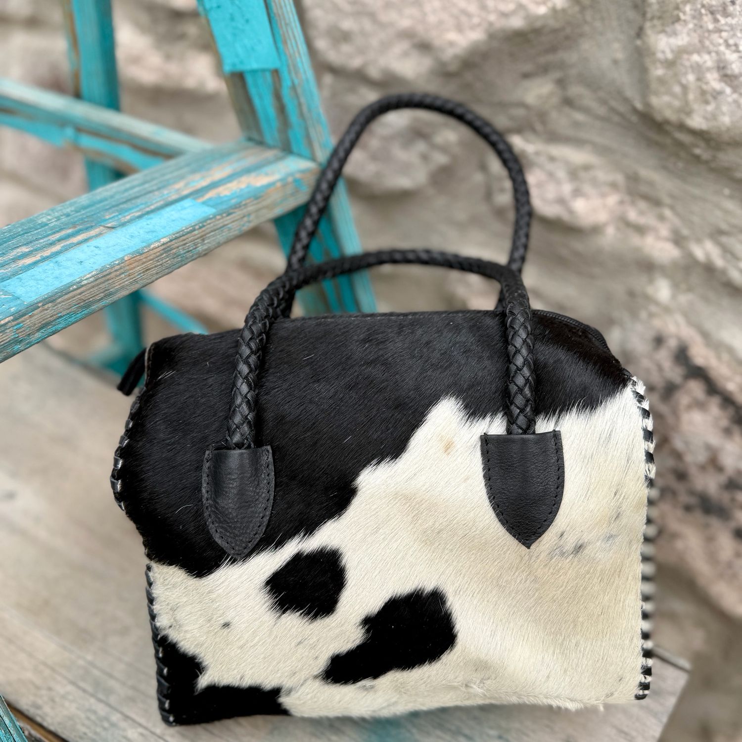 Cowhide Western Speedy Barrel Bag