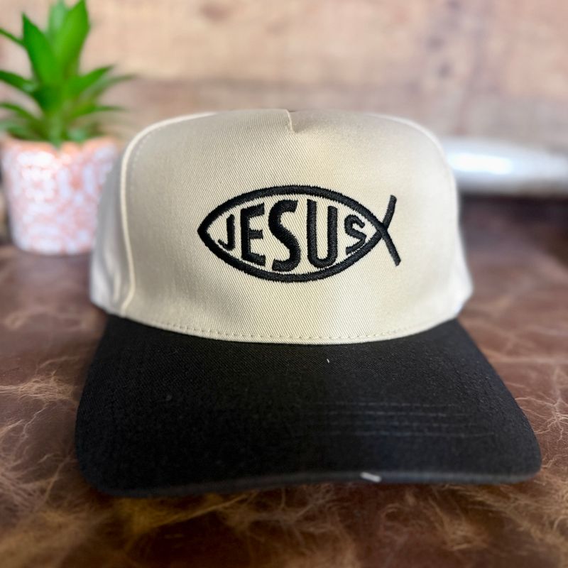 Jesus Embroidered Trucker Hat