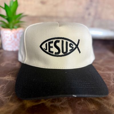 Jesus Embroidered Trucker Hat