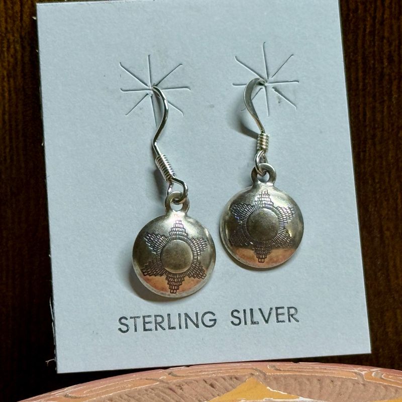 Dangle Sterling Silver Earrings