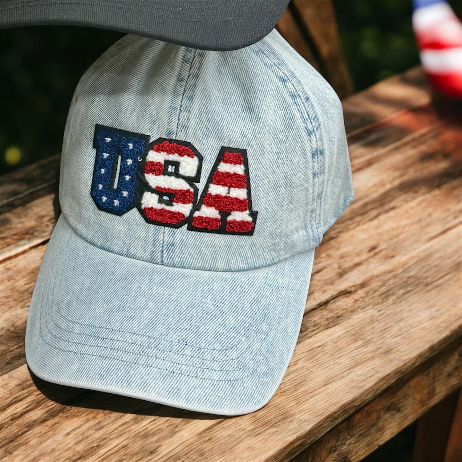 USA Embroidered Baseball Cap