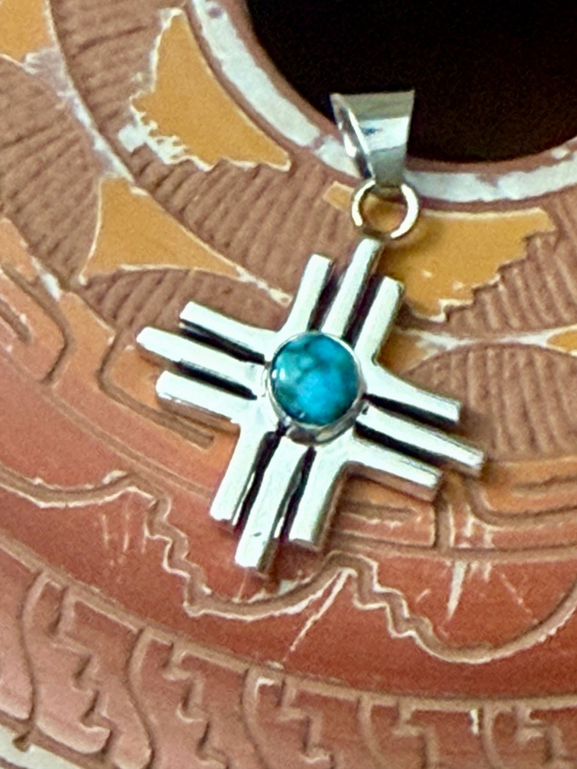 Land of Enchantment Zia Necklace