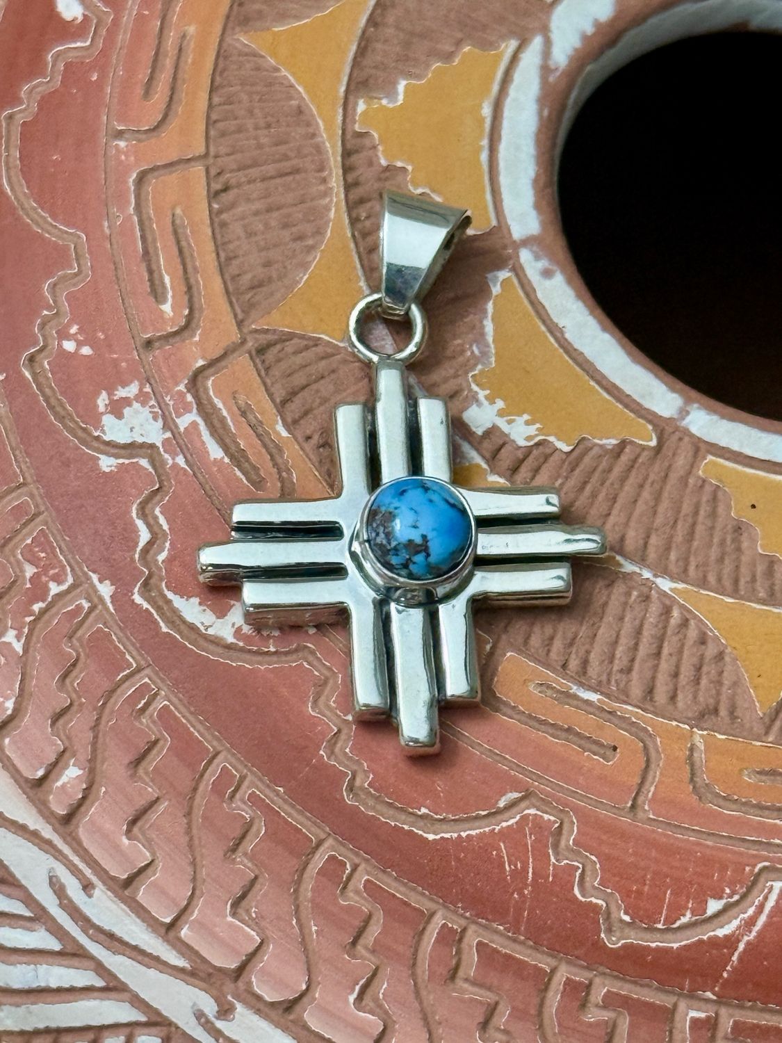 Spirit of the Southwest Zia Pendant