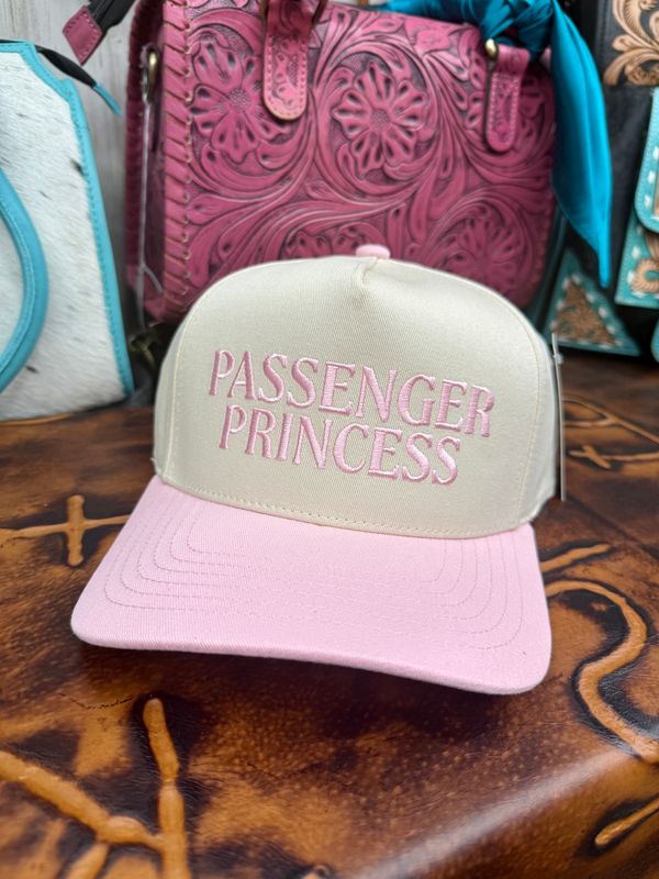 Passenger Princess Pink Embroidered Trucker Hat