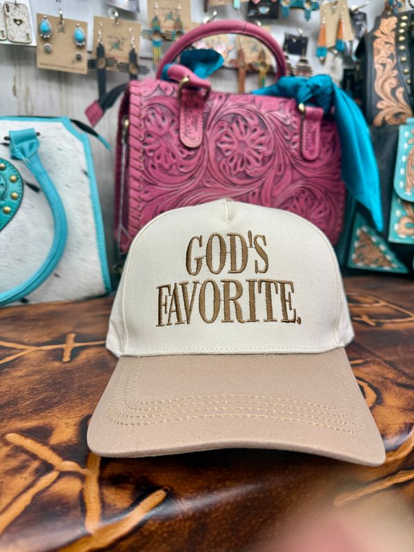 God’s Favorite Embroidered Trucker Hat