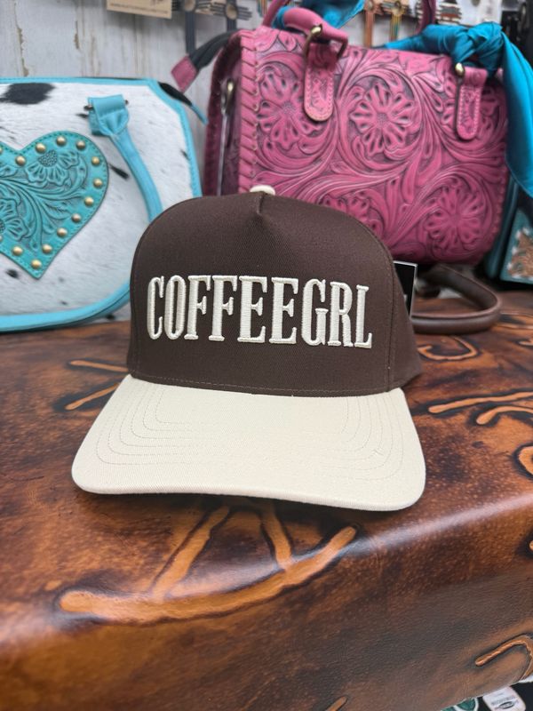 COFFEEGRL Embroidered Trucker Hat
