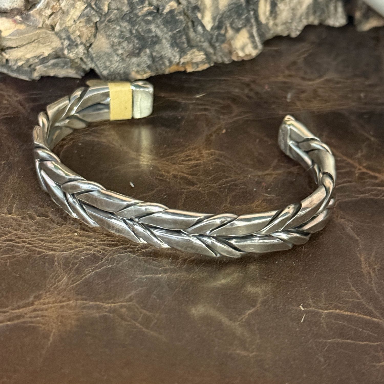 Heavy Sterling Cuff Bracelet