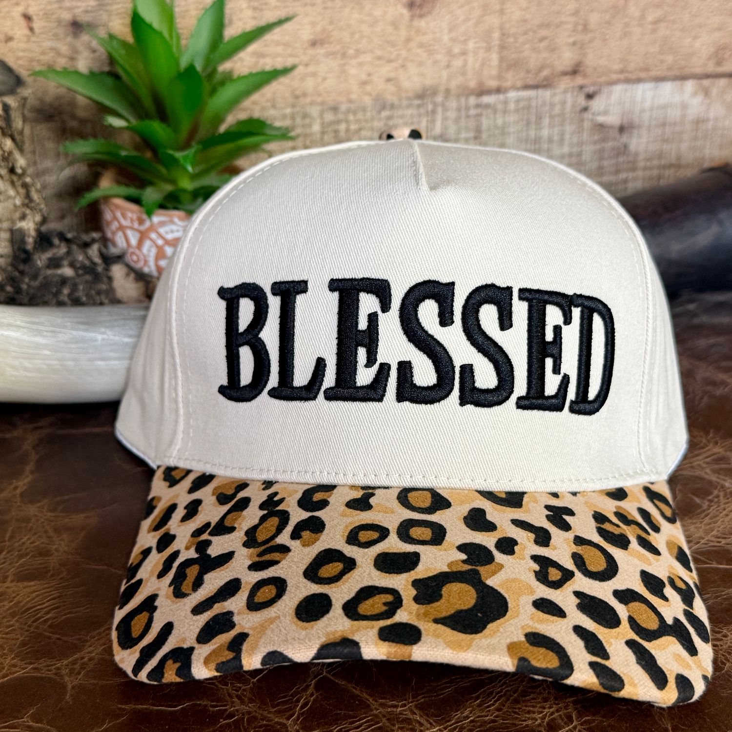 Blessed Embroidered Trucker Hats