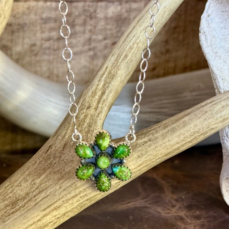 Sonoran Gold Cluster Necklace