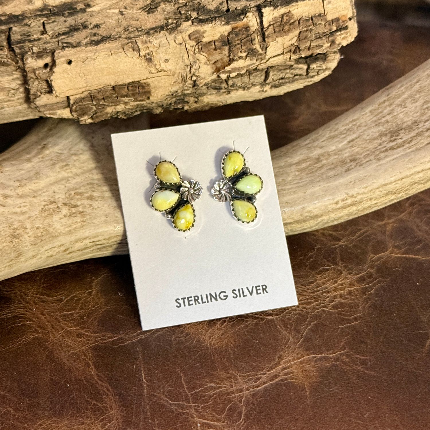 Palomino Half Cluster Earrings