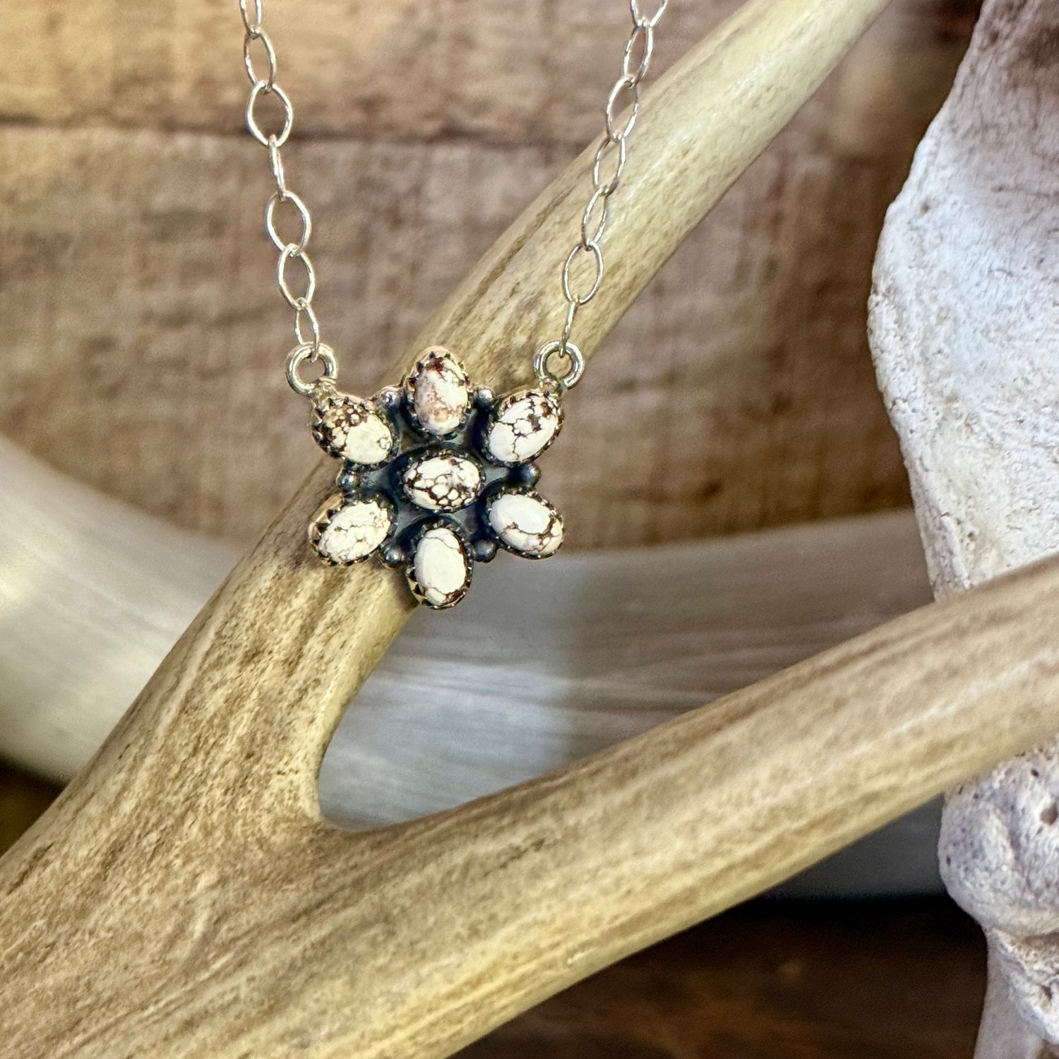 Wild Horse Cluster Necklace