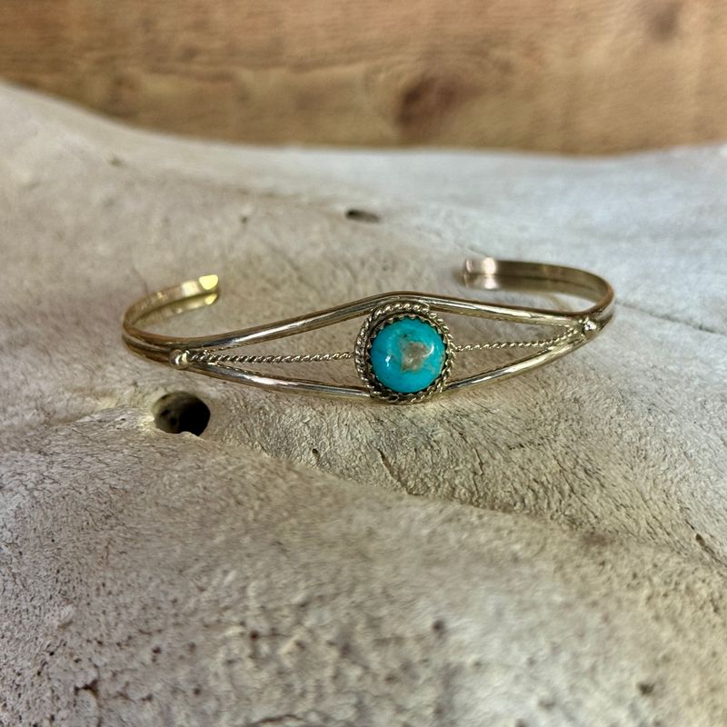 Turquoise Everyday Cuff Bracelet