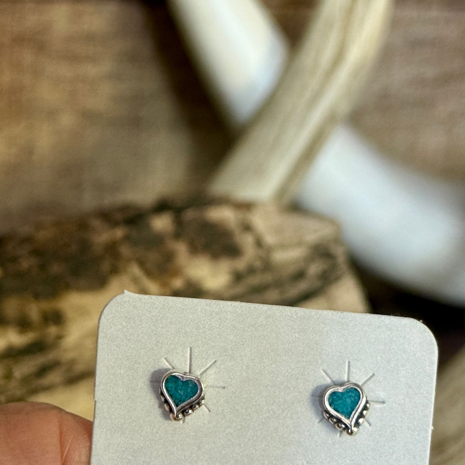 Sterling Silver Heart Earrings