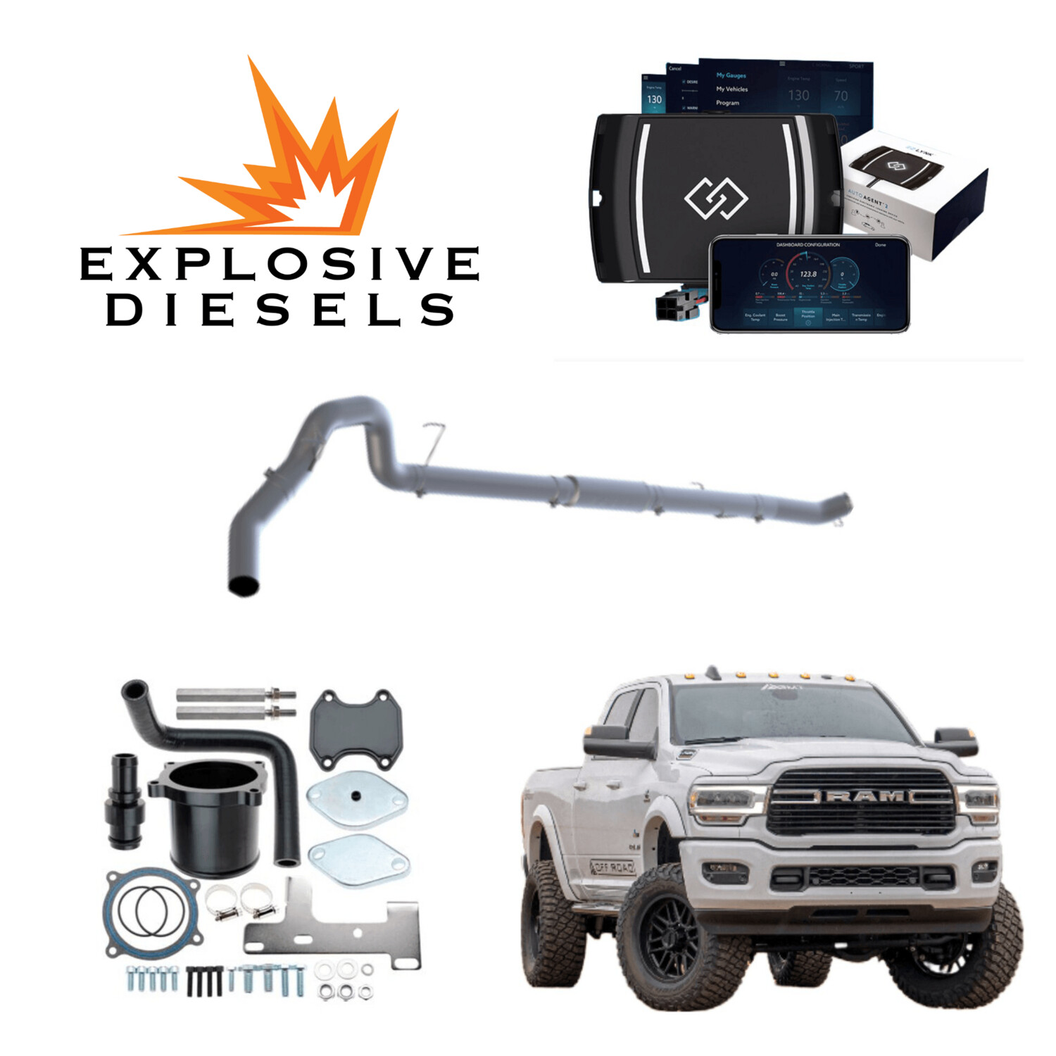 (HOLIDAY SAVINGS) FORD, RAM, DURAMAX, NISSAN TITAN EZ LYNK GDP LIFETIME SUPPORT PACK OR (IN
