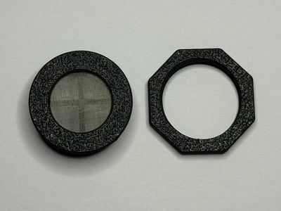 1in Ezyeddie Screw-In Vent with 200 Mesh (74 μm Ultrafine Mesh)